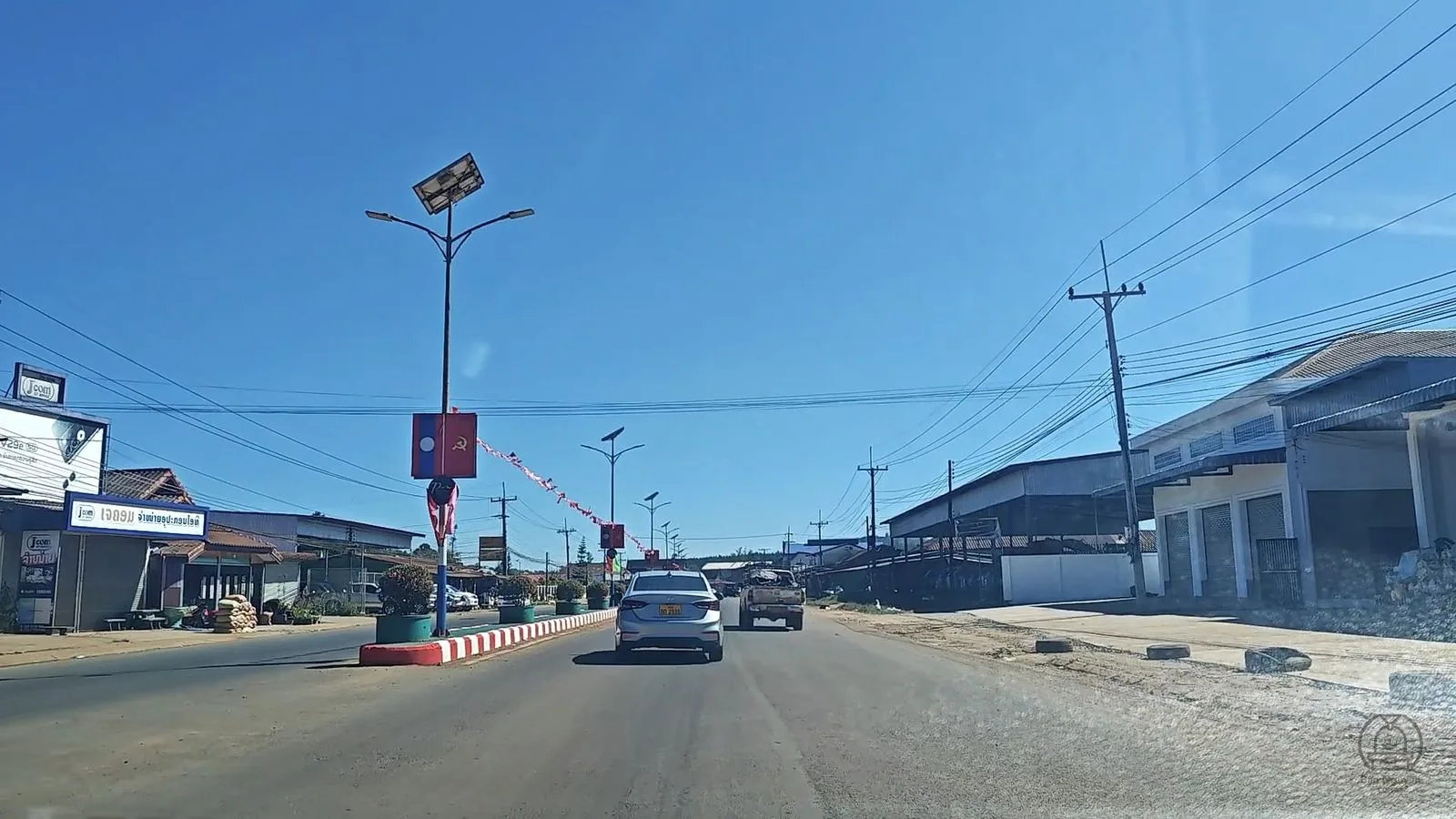 Thị trấn Paksong, thủ phủ cà phê của Lào.